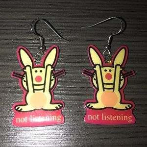 Not Listening Earrings
